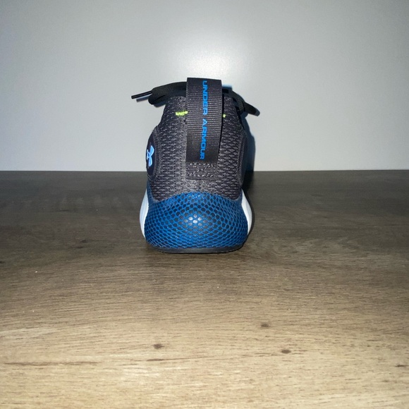 Under Armour Men’s UA HOVR Revenant Sportstyle Shoes Jet Gray/Blue Size 12 - Picture 5 of 10